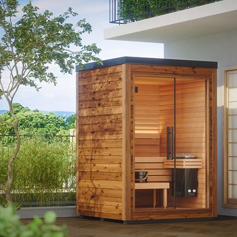 Auroom Mira Outdoor DIY Home Sauna Kit