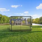 Haljas Double Luxury Prebuilt Outdoor Sauna Mirrored Exterior